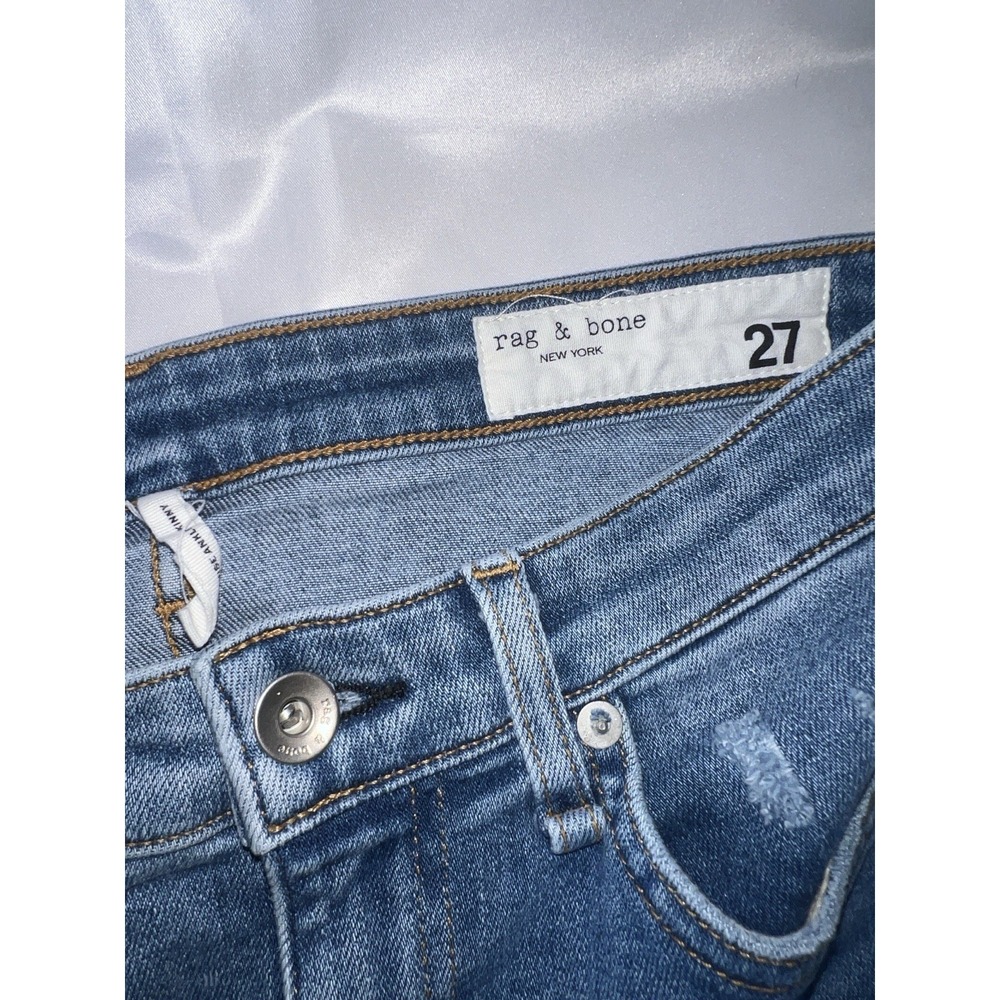 Rag & Bone Dre Low Rise Slim Boyfriend Women's Jeans Size 27